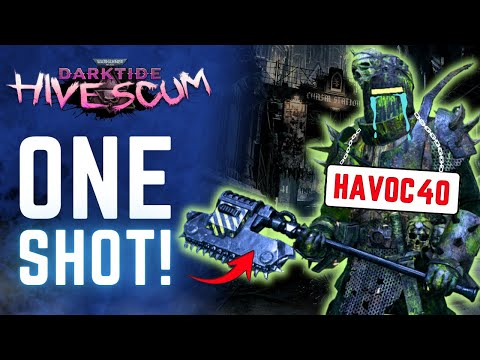 This JOKE Build ONE-SHOTS Havoc 40 Enemies FOR FUN! | Hive Scum Guide | Warhammer40k: DARKTIDE
