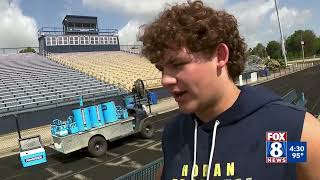 Video: Local sports teams adjust workouts to stay safe in the heat
