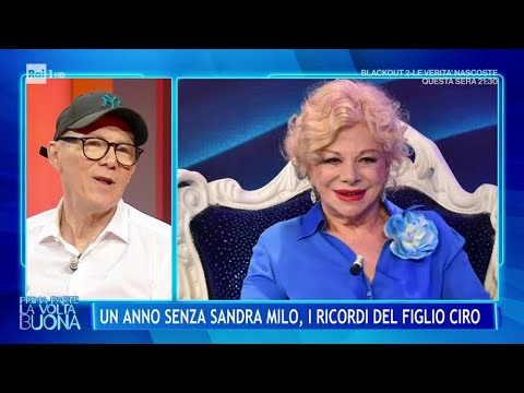 Sandra Milo, i ricordi del figlio Ciro - La Volta Buona 28/01/2025