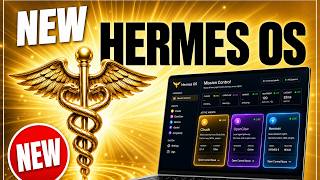 This NEW Hermes Agent OS is INSANE!