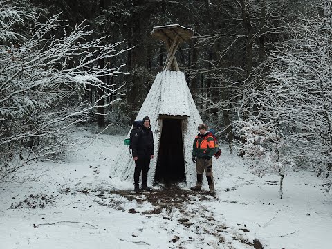 Winterbiwak I Übernachtung bei Minustemperaturen I Overnighter