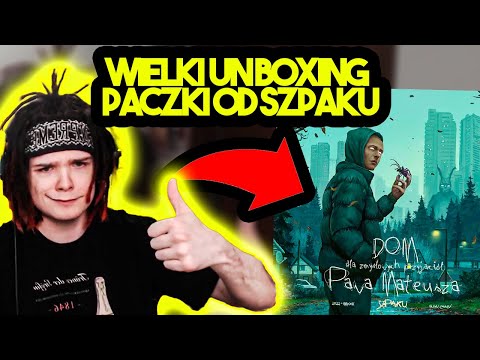 MULTI robi UNBOXING PACZKI OD SZPAKU + reakcja na SZPAKU - CZŁOWIEK MOTYL *zadowolony*