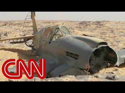 Wreckage of a WWII plane that crashed 70 years ago is found in the Sahara Desert