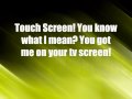 Touch Screen~Indigo LYRICS 