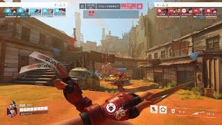 Overwatch 2ライバル　シルバー帯キリコ上手だったので記念