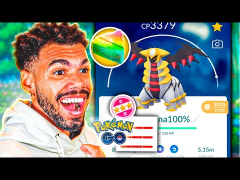 GIRATINA 100% BEST BUDDY FINALMENTE NA MASTER LEAGUE - POKEMON GO | Cris |