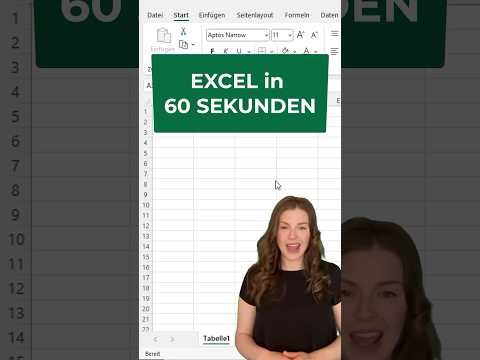 📊 Excel in 60 seconds! 🚀