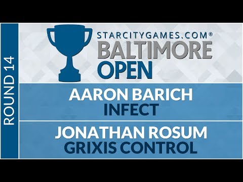 SCGBALT: Round 14 - Aaron Barich vs Jonathan Rosum [Legacy]