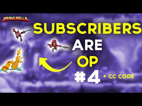 NERF THE VIEWERS #4 + CC CODE - Brawlhalla Community Highlights