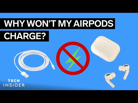 為什麼我的AirPods不能充電？ (Why Won't My AirPods Charge?)