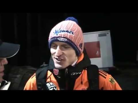 Weltmeister Severin Freund im Interview - Falun 28.02.2015