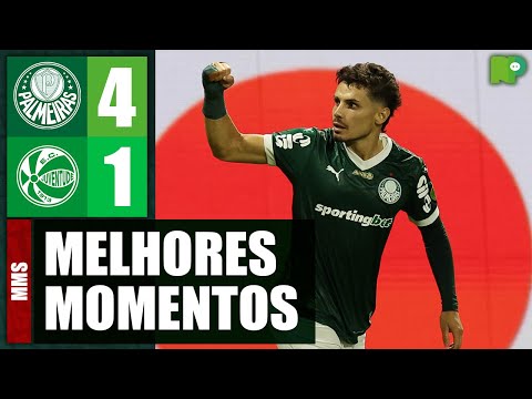 PALMEIRAS 4 X 1 JUVENTUDE | MELHORES MOMENTOS | BRASILEIRÃO 2025