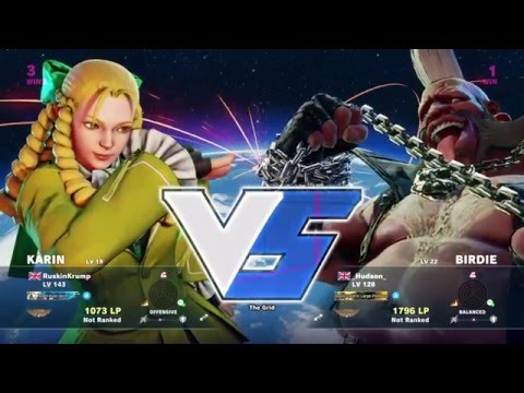 SFV - Ranked Matches (16/3/16) 2nd Birdie matchup