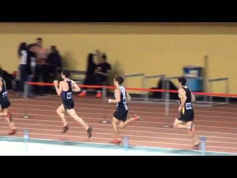 Championnats provinciaux athlétisme Québec en salle 2015 FQA - 3000m ouvert senior hommes