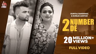 2 Number De (Official Video)  Guntaj Dandiwal  Gur