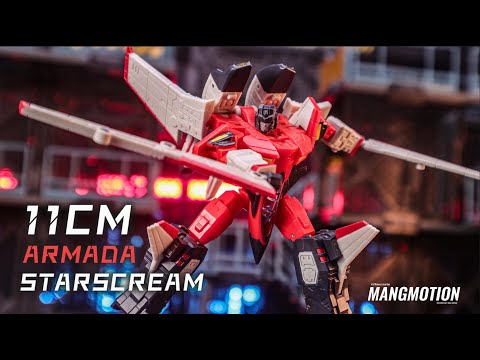 Mechanical Skull Studio MSS-01 Sirius Armada Starscream stop motion and review
