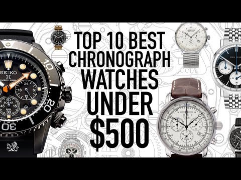 Top 10 Best Value Chronograph Watches Under $500 - Seiko, Citizen, Bulova, Dan Henry, UNDONE & More
