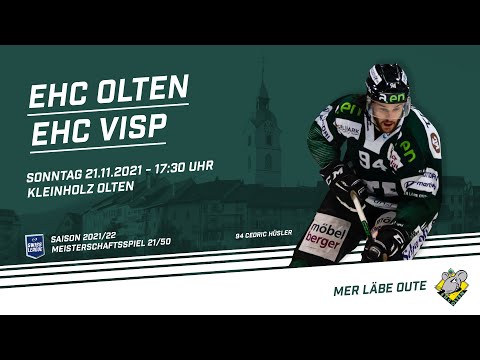 21.11.2021 EHC Olten - EHC Visp 6:0