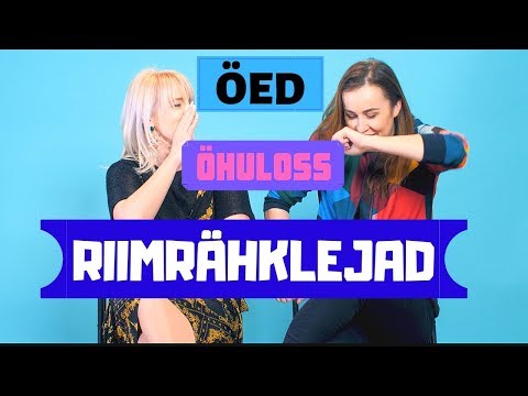 RIIMRÄHKLEJAD I ÖED I ÖHULOSS