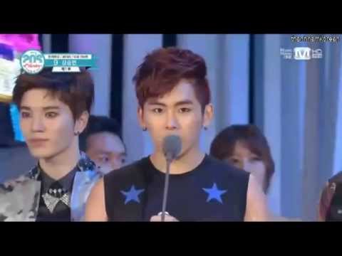 130718 INFINITE Won On Mnet 20's Choice Awards 2013