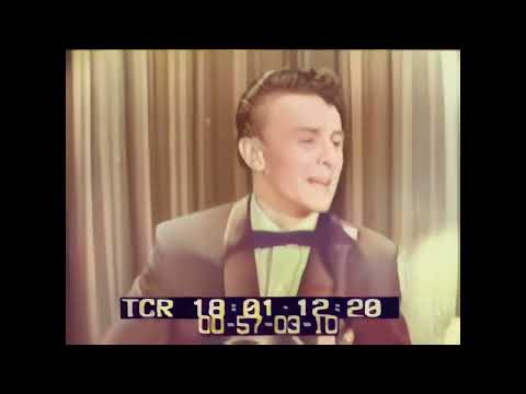 Charlie Gracie - Butterfly (Live On The Ed Sullivan Show 1957) - Ai Upscaled - Colorized