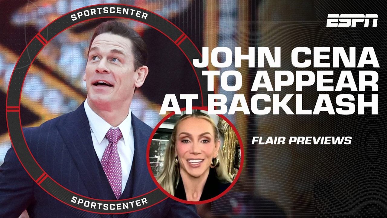 Charlotte Flair previews WWE Backlash and John Cena’s appearance | SportsCenter