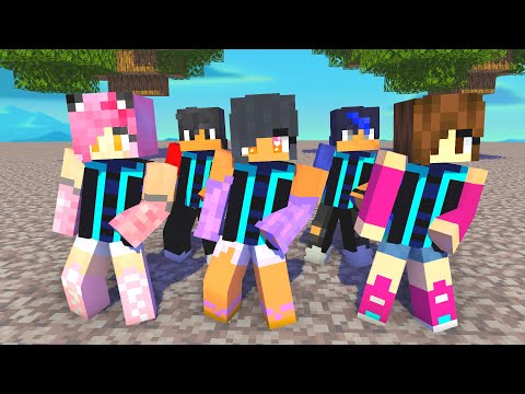 MONSTER SCHOOL:SIMPLE DIMPLE ICE APHMAU,JULIA,AARON,EIN - MINECRAFT ANIMATION