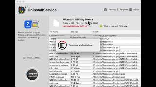 Download the video "Use UninstallService to Uninstall Microsoft NTFS by Tuxera on Mac"