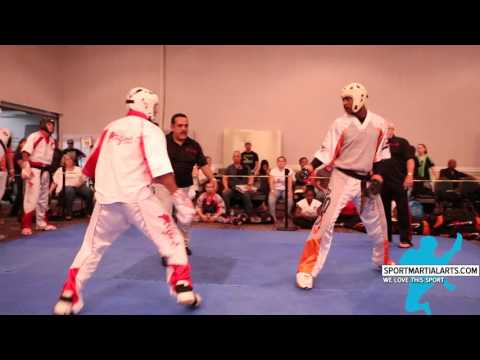 2015 Pan American Int'ls - Unk v Doug Cyril - Men's Team Sparring