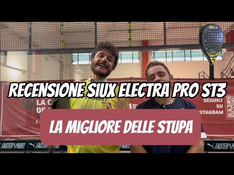 Siux ELECTRA PRO ST3: review (Eng/ita subs). La migliore delle Stupa