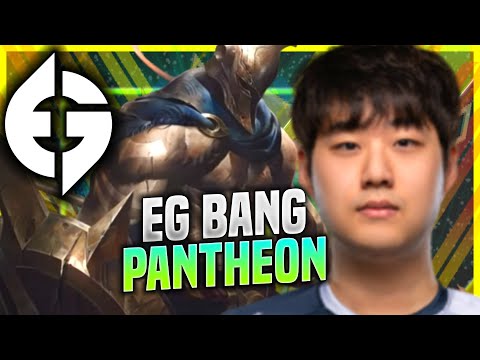 WHEN BANG PICKS PANTHEON! - EG Bang Plays Pantheon Support vs Thresh! | Challenger TV