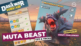 Dark War Survival: Muta Beast Event Guide - Tips & Tricks for High Difficulty Levels!