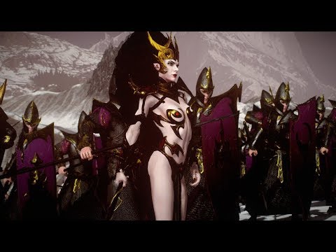Dark Elves VS Empire (The 3 bolt Thrower build!) // Total War Warhammer 2