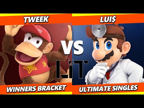 Litvitational 3 - Tweek (Diddy Kong) Vs. Lui$ (Palutena, Dr Mario, ROB) Smash Ultimate - SSBU