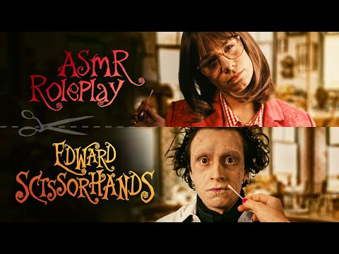 Edward Scissorhands, but it's just Peg testing her makeup (ASMR)