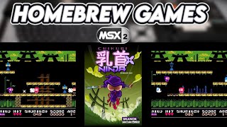 Chikubi Ninja - New MSX2 Game 2025
