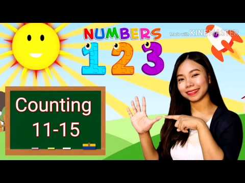 Counting 11-15 with Teacher Cel