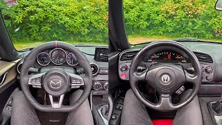 Mazda MX-5 Miata (ND3) vs. Honda S2000 (AP1) - POV Ownership Comparison
