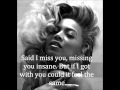 Beyonce - I Miss You Lyrics 