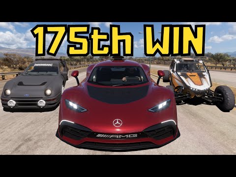 Clean final race of the Eliminator in Forza Horizon 5 (175th win)