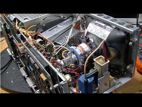 1st Portable MS-DOS Computer: Hyperion (pt.2, Power Switch, Power Supply & CRT issues, 1st Power-Up)