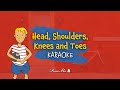 Head Shoulders Knees And Toes Karaoke With Lyrics For Kids