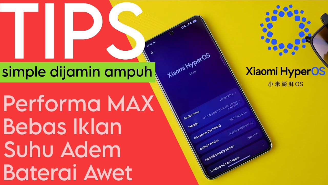 JURUS AMPUH JINAKKAN HYPER OS XIAOMI & POCO ! PERFORMA NAIK,SUHU ADEM,BATERAI IRIT,DAN BEBAS IKLAN