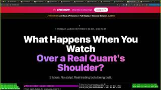 Daily Quant Zoom: 4-6 Claude Codes Running Live