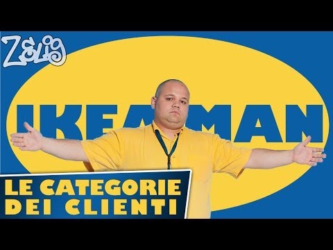 Chicco Paglionico - Le categorie di clienti all'Ikea
