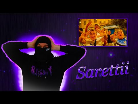 Sarettii (5148) - Bliså (OFFICIELL MUSIKVIDEO) SVENSK REACTION