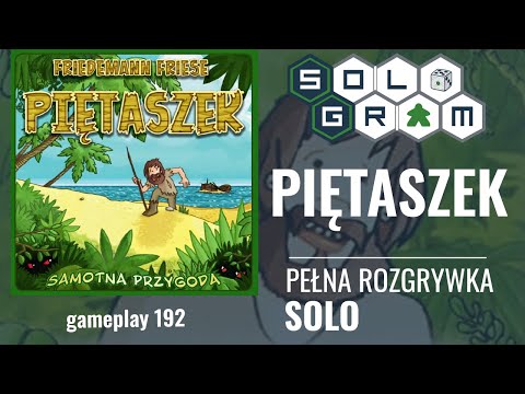 Piętaszek | pełna rozgrywka solo | zasady gry
