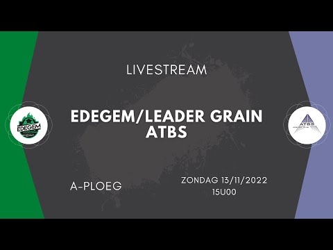 🎥 LIVESTREAM | Edegem/Leader Grain A - ATBS A
