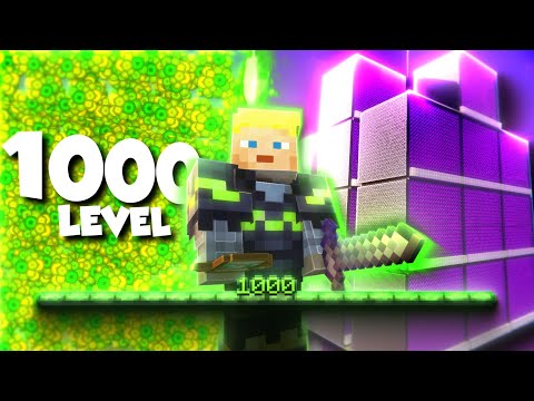 I FARMED 1000 LEVELS IN HARDCORE MINECRAFT!