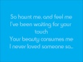 Blake Lewis- Your Touch (Lyrics) 